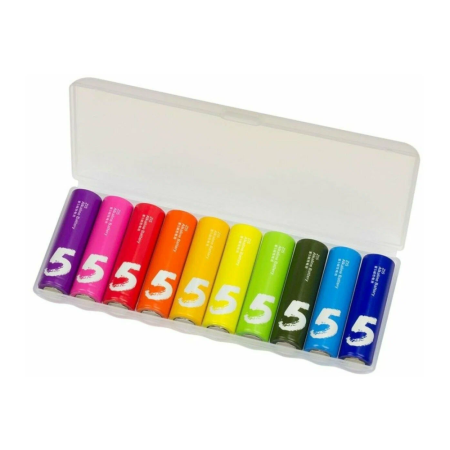 Батарейки алкалиновые ZMI Rainbow, AA, 10 шт.
